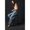 Clearlove Women's Baggy Jeans Vintage Wide Leg Barrel Denim Ankle Pants - 3 of 4