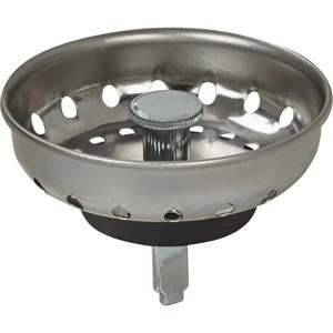 Do it Best Do it 3-1/2 In. Stainless Steel Basket Strainer Stopper 405000 - 1 of 2