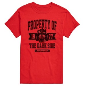 Men's - Star Wars - Property Of The Dark Side Short Sleeve Graphic T-Shirt - 1 of 4