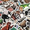 Wrapables Waterproof Vinyl Stickers for Water Bottles, Laptop, Phones, Skateboards, Decals for Teens, 80pcs, Safari Animals - 4 of 4