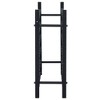 vidaXL Black Iron Wine Rack - Stylish, Durable and High-Capacity Storage Solution for Up to 36 Wine Bottles, Easy Assembly Required - 4 of 4
