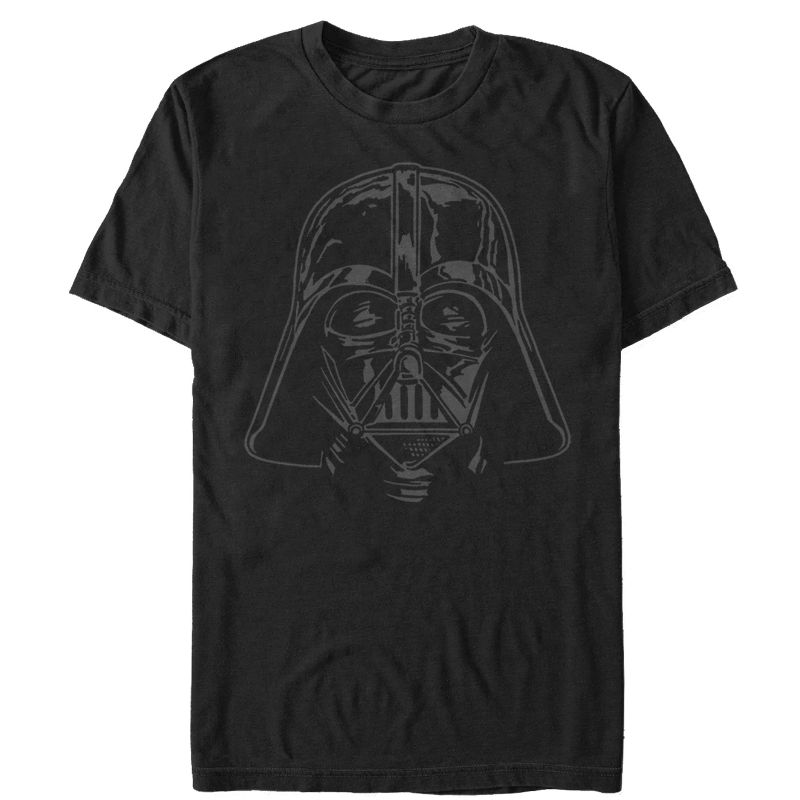 Men's Star Wars Darth Vader Helmet T-Shirt, 1 of 5