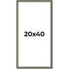 PosterPalooza | 20x40 Museum-Quality Picture Frame, UV Resistant Acrylic, Foam Board Backing, Available in 4 Finishes - 2 of 4