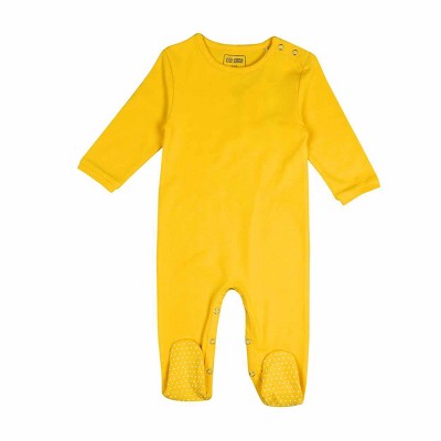 Ola! Otter Romper with Footsie - Dandelion Yellow