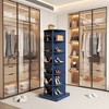 NicBex 360 Rotating Shoe Cabinet 6-Tier Organizer Spinning Shoe Rack Holds Up to 24 Pairs of Shoes for Entryway,Hallway - 2 of 4