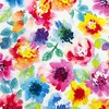 Artyska Women's Floral Balloon Sleeve Round Neck Crop Top - 4 of 4