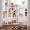GOTGELIF Baby Safety Gate with Pet Door 29.5" to 40.5" Wide - Auto Close - Pressure Mount - Pet Gate - 4 of 4