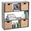 ECR4Kids Streamline 3-Shelf Storage Cabinet, 36in, Double-Sided - 4 of 4