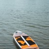 VisioGear 11' Stand Up Paddle Board with Accessories, Orange & Black, 132"*33"*6" - 2 of 4