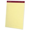 Ampad Gold Fibre Canary Quadrille Pads, Stapled with Perforated Sheets, Quadrille Rule (4 sq/in), 50 Canary 8.5 x 11.75 Sheets - image 2 of 3