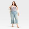 Women's Good Luck Graphic Tank Top - Heather Gray - 3 of 3