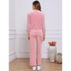 Jess by Meiko Women's Slim Fit Velour Tracksuit Set 2 Pieces - 4 of 4