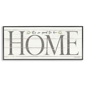 Stupell Industries Good To Be Home Family Inspirational, 24" x 10" - 1 of 4