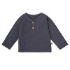 Modern Moments by Gerber Baby Boys' 4-Piece Henley Top With Pants - 3 of 4