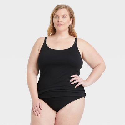 Image of Women's Nursing Cami - Auden™ Black XL