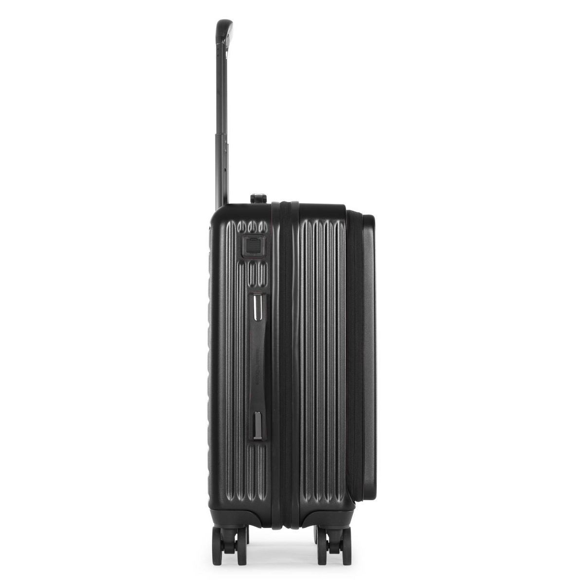 Traveler's Choice Mykel 22" Front Pocket Polycarbonate Hardside Spinner Carry On Suitcase - thumbnail 7
