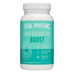 Vital Proteins Skin Hydration Boost Vegan Capsules - 60ct