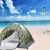 Naysaye Camping Tents 3-4 Person Portable Dome Tent with Glass Fiber Poles and Waterproof Design for Camping, Green - 4 of 4