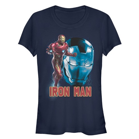 New Thor Cpt America Ironman Avengers Youth Size M Medium Marvel Blue Shirt 