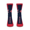MLB Cleveland Guardians Adult Crew Socks: Cushioned Heel & Toe, Knit Fabric - 2 of 3