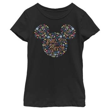 Girl's Disney Mickey and Friends Hello Spring T-Shirt