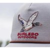 Burlebo Men's Gray Burlebo Outdoors Snapback Duck Cap - 3 of 3