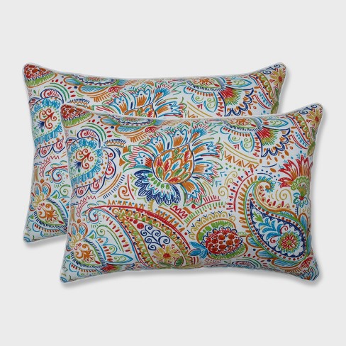 2pk Gilford Oversized Rectangular Outdoor Throw Pillow Festival