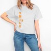 Simply Sage Market Smile Daisy Boxy Crop Top - 2 of 4