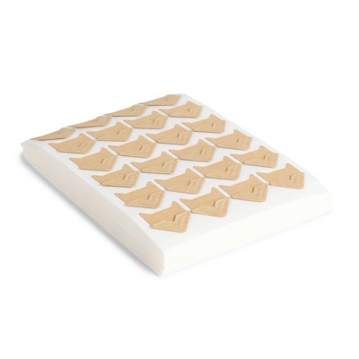 Bright Creations 480 Pack Self Adhesive Kraft Photo Corners for Scrapbooking, Picture Album  (Brown)