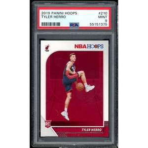 Tyler Herro Rookie Card 2019-20 Hoops #210 PSA 9 - 1 of 2