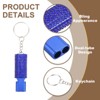 Unique Bargains Outdoor Camping Hiking Fishing Rescue Signaling Alloy Keychain Whistles 2 Pcs - 3 of 3