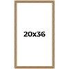 PosterPalooza | 20x36 Museum-Quality Picture Frame, UV Resistant Acrylic, Foam Board Backing, Available in 4 Finishes - 2 of 4