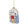 NORTHLIGHT 4" Playing Cards with Dice and Chips Poker Christmas Ornament - Silver - 3 of 4
