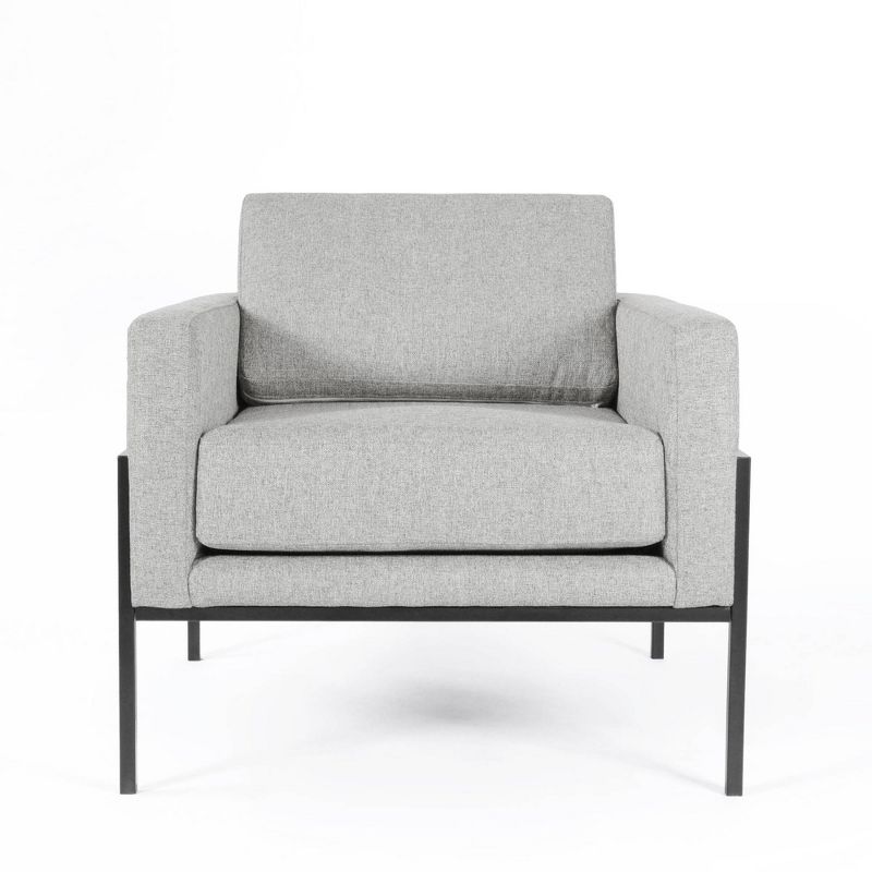Modern Metal Frame Accent Chair - HomePop, 1 of 18