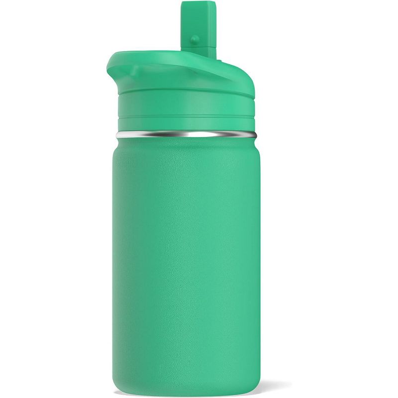 Hydrapeak Mini 14oz Kids Stainless Steel Insulated Water Bottle With Leak Proof Straw Lid, 3 of 10
