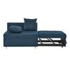 VYNXARIA Convertible Sleeper Sofa Chair Adjustable Backrest Recliner,Modern Linen Fabric for Living Room for Tight Spaces - 4 of 4
