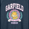 Women's - Garfield - Collegiate Lightweight French Terry Wide Neck Long Sleeve Shirt - 2 of 4