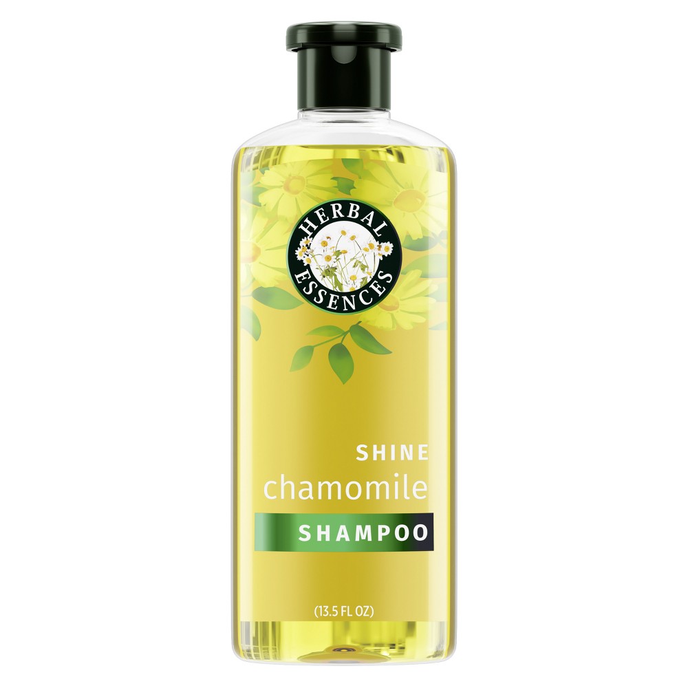 Herbal Essences Shine Shampoo with Chamomile, Aloe Vera & Passion Flower Extracts - 13.5 fl oz: For All Hair Types, Contains Aloe, Liquid Form