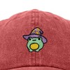 Dalix Sorcerer Frog Embroidered Cap Cotton Baseball Cute Cool Dad Hat Womens - 2 of 4