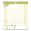 Fridge Planner Magnetized Monthly Calendar with Pads + Pencil, 14 x 13.5, Yellow/Green Sheets, 17-Month: Aug 2025 to Dec 2026 - 2 of 4