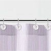 Home Mart Goods 12 Piece Set - Crystal Clear Accent Shower Curtain Hooks Rings Rustproof - 3 of 4