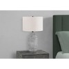 Monarch Specialties Lighting 27inchH Table Lamp Grey Resin Ivory / Cream Shade Modern - 2 of 4