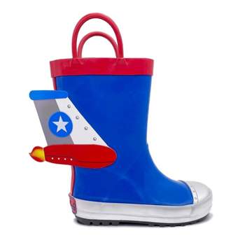 Bixbee Rocketflyer Waterproof Toddler Rain Boots