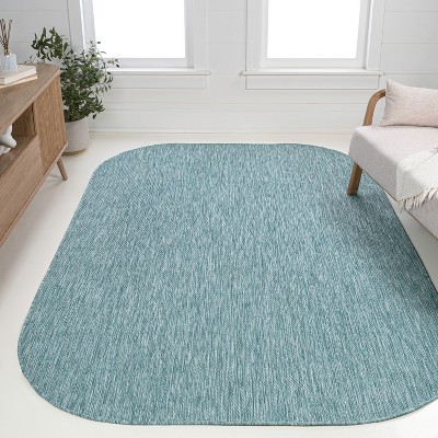 JONATHAN Y Miles Modern Minimalist Radius Corner Solid Indoor/Outdoor Area Rug
