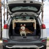 VisioGear Dog Crates with Adjustable Cover, Dog Travel Crate with 3 Door, White & Blue, 35.63"*23.23"*23.23" - 4 of 4