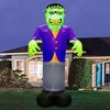 Occasions AIRFLOWZ  INFLATABLE MONSTER 20 FT, Tall, Grey - 2 of 4