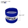 Unique Bargains Adjustable Elastic Soccer Basketball Training Captain's Armband 2 Pcs - 2 of 4