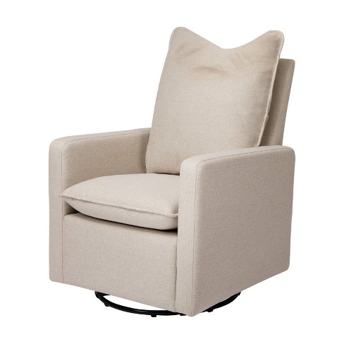 Babyletto Cali Pillowback Swivel Glider Eco weave Performance