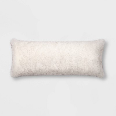 Threshold faux best sale fur pillow