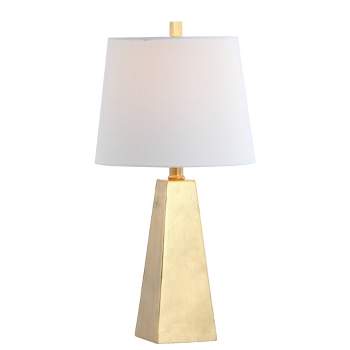 20.5" Alexis Resin Table Lamp (Includes LED Light Bulb) Gold - JONATHAN Y
